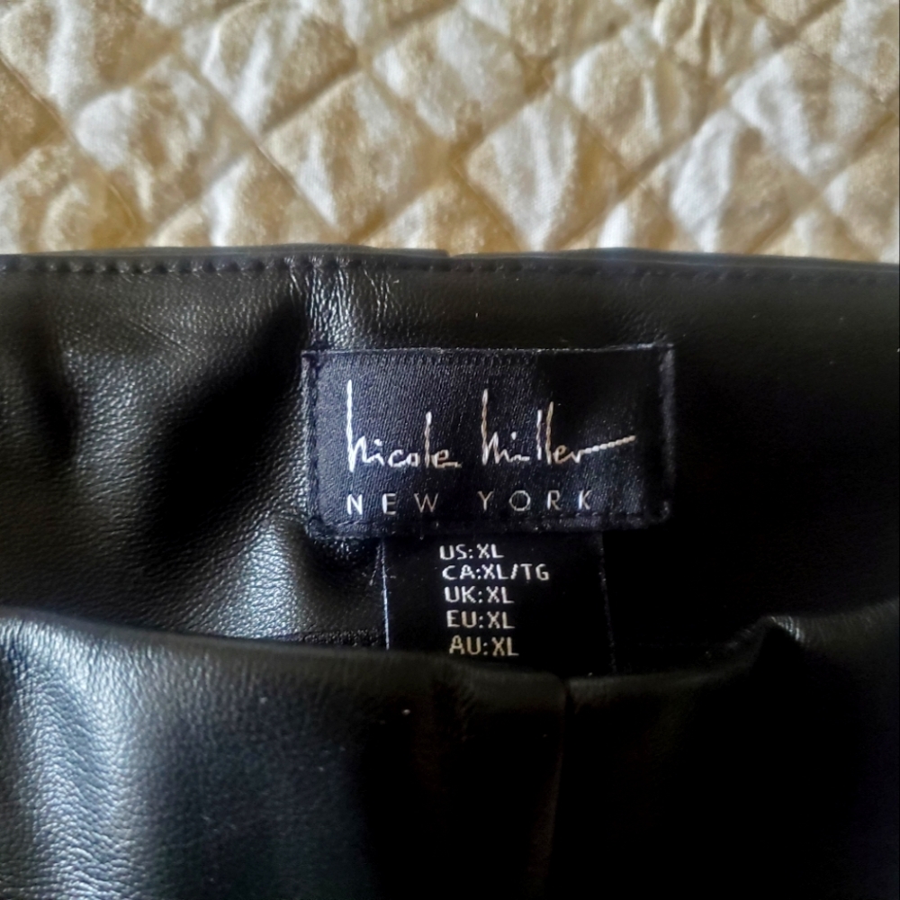 Faux Leather Pants